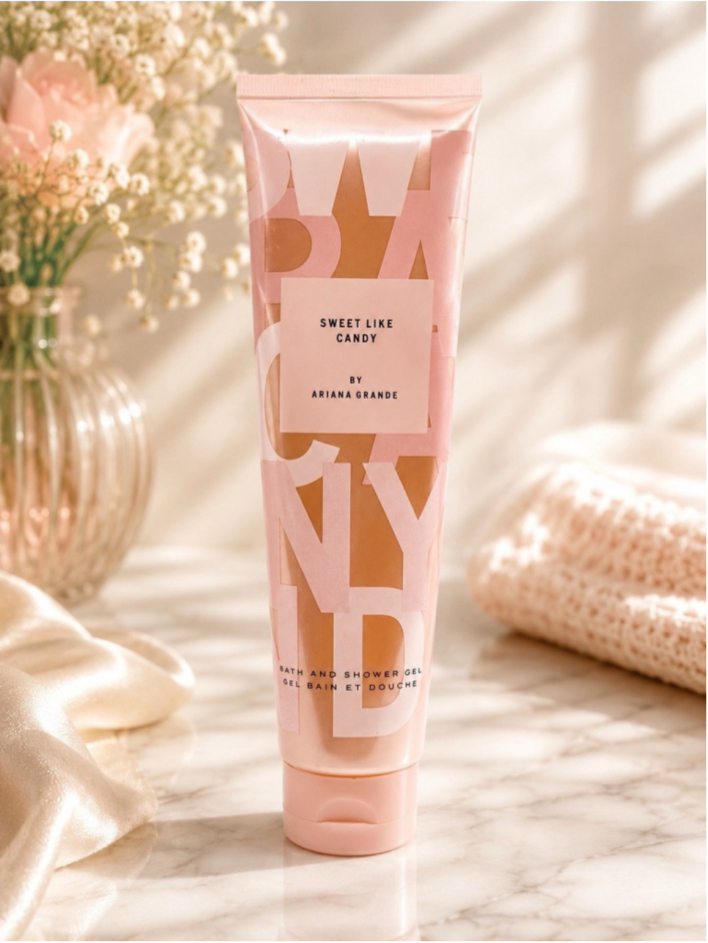 Ariana Grande Sweet Like Candy Bath & Shower Gel 3.4 Oz 100 mL Full Size NEW